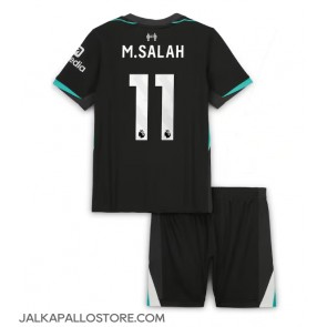 Liverpool Mohamed Salah #11 Vieraspaita Lapsille 2024-25 Lyhythihainen (+ shortsit)